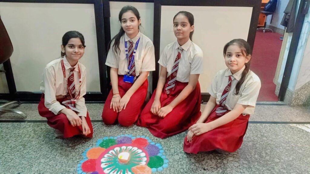 Diwali celebration at school